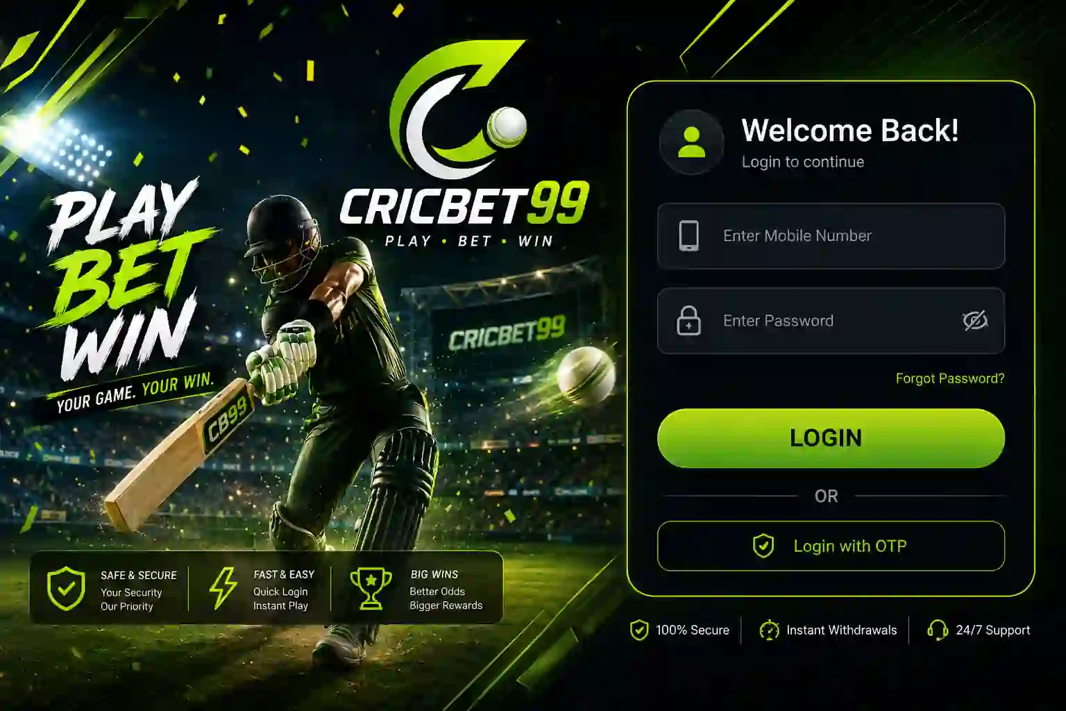 cricbet99 app login